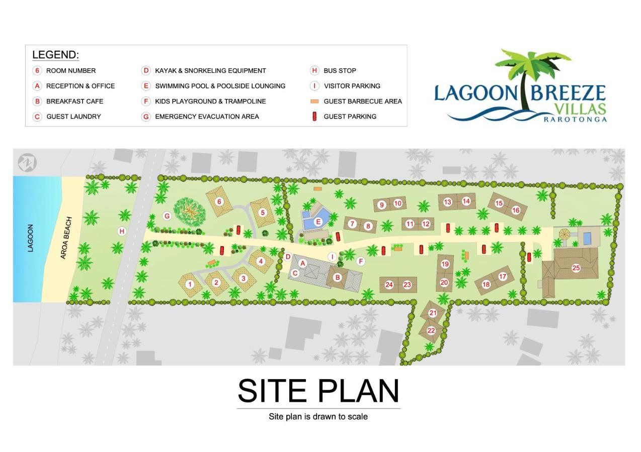 Lagoon Breeze Villas Rarotonga Exterior foto